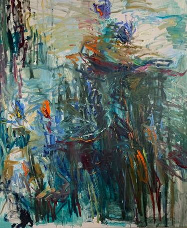 Original Abstract Landscape Paintings by Lilia Orlova-Holmes