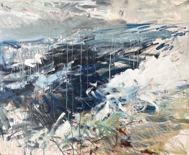 Original Abstract Landscape Paintings by Lilia Orlova-Holmes