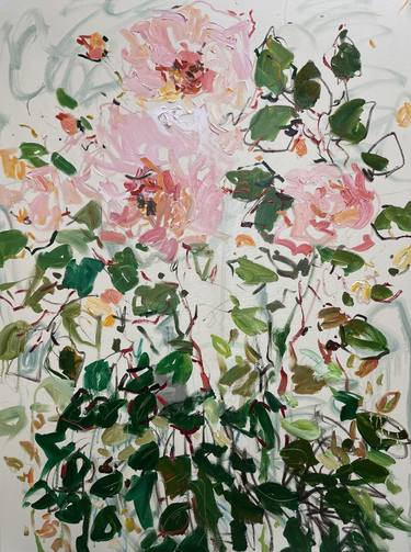 Print of Impressionism Floral Paintings by Lilia Orlova-Holmes