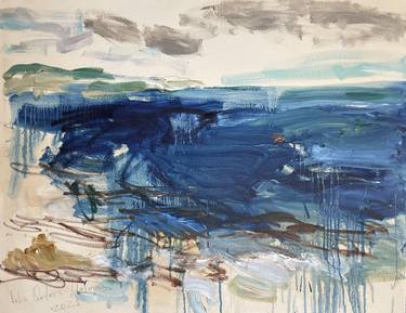 Print of Abstract Seascape Paintings by Lilia Orlova-Holmes