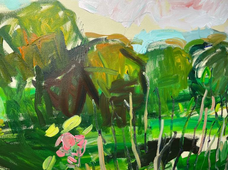 Original Impressionism Landscape Painting by Lilia Orlova-Holmes