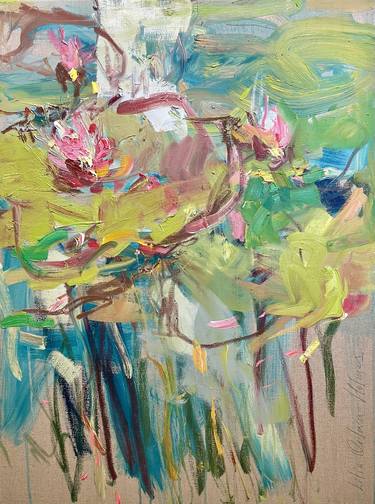 Print of Impressionism Floral Paintings by Lilia Orlova-Holmes