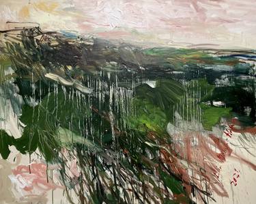 Original Abstract Landscape Paintings by Lilia Orlova-Holmes