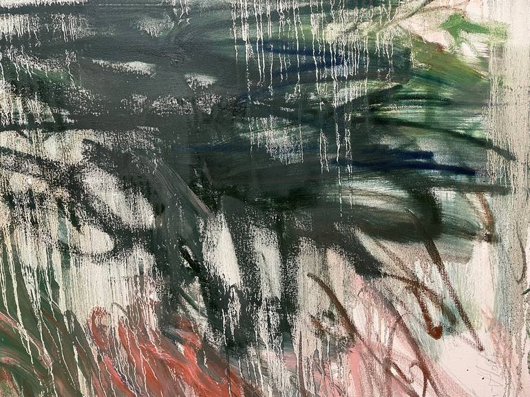 Original Abstract Landscape Painting by Lilia Orlova-Holmes