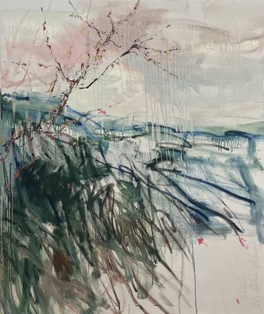 Original Abstract Landscape Paintings by Lilia Orlova-Holmes