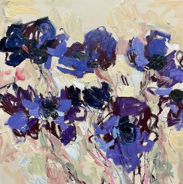 Print of Impressionism Floral Paintings by Lilia Orlova-Holmes