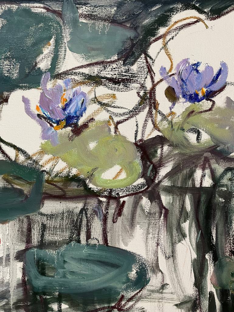 Original Expressionism Nature Painting by Lilia Orlova-Holmes