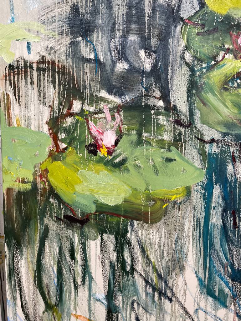Original Abstract Nature Painting by Lilia Orlova-Holmes