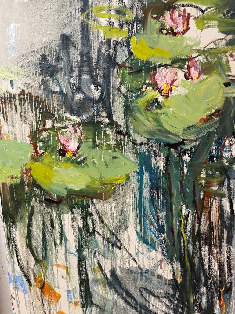 Original Abstract Nature Painting by Lilia Orlova-Holmes