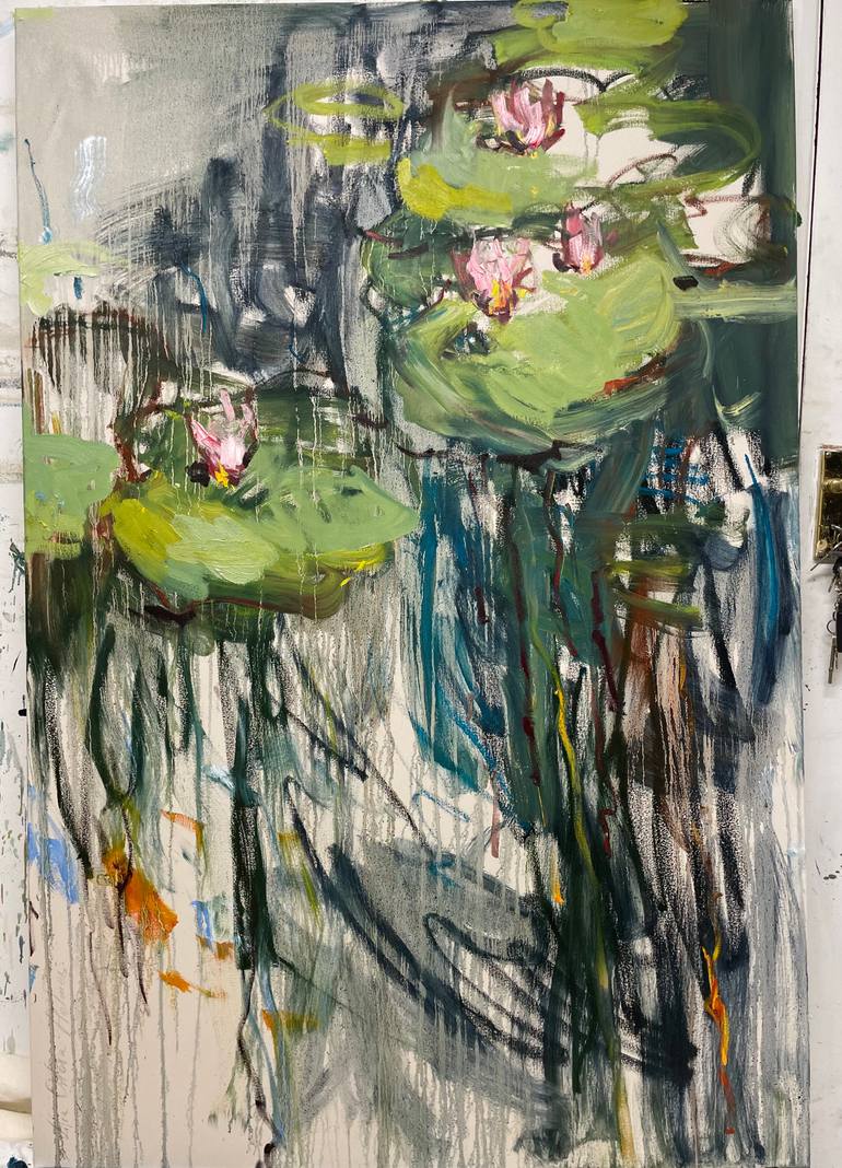 Original Abstract Nature Painting by Lilia Orlova-Holmes