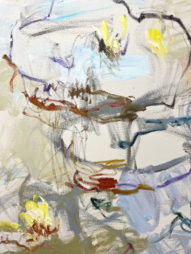 Original Expressionism Nature Painting by Lilia Orlova-Holmes