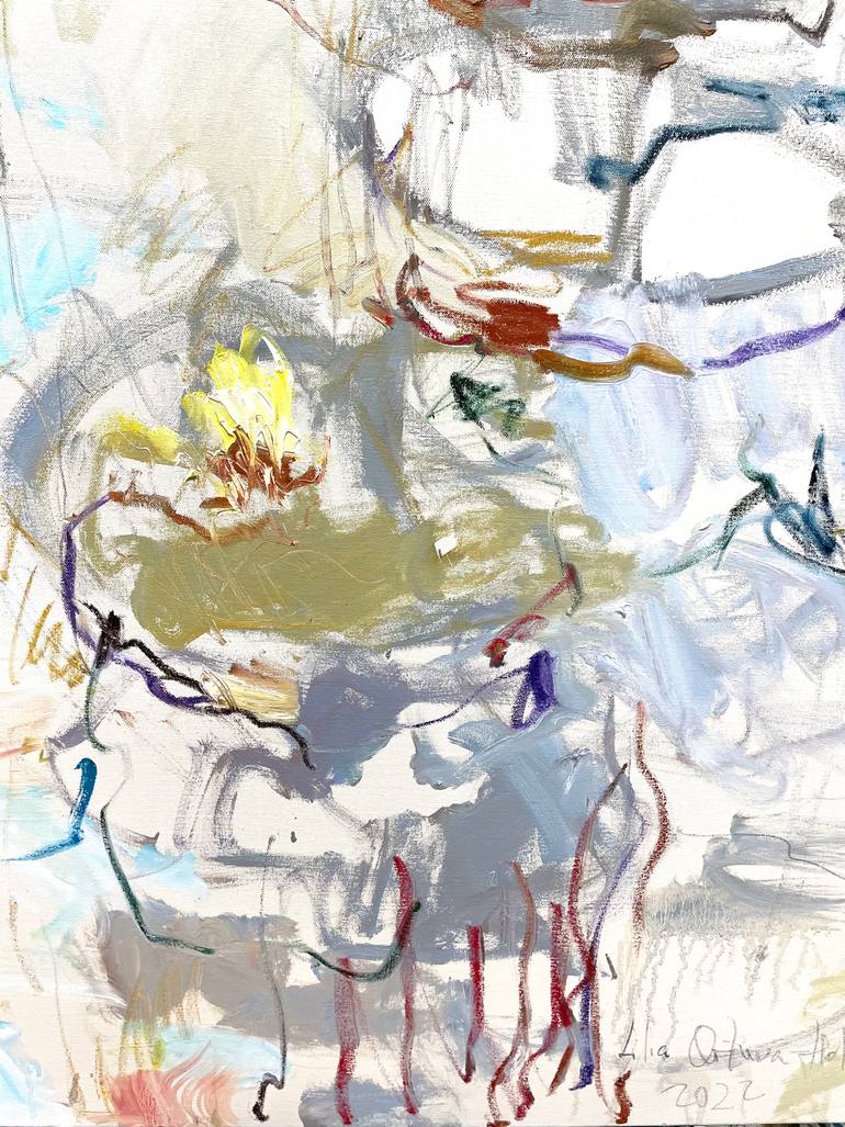 Original Expressionism Nature Painting by Lilia Orlova-Holmes