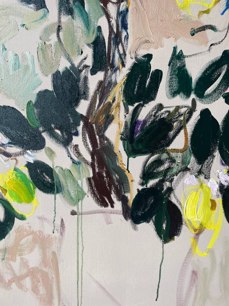 Original Expressionism Tree Painting by Lilia Orlova-Holmes