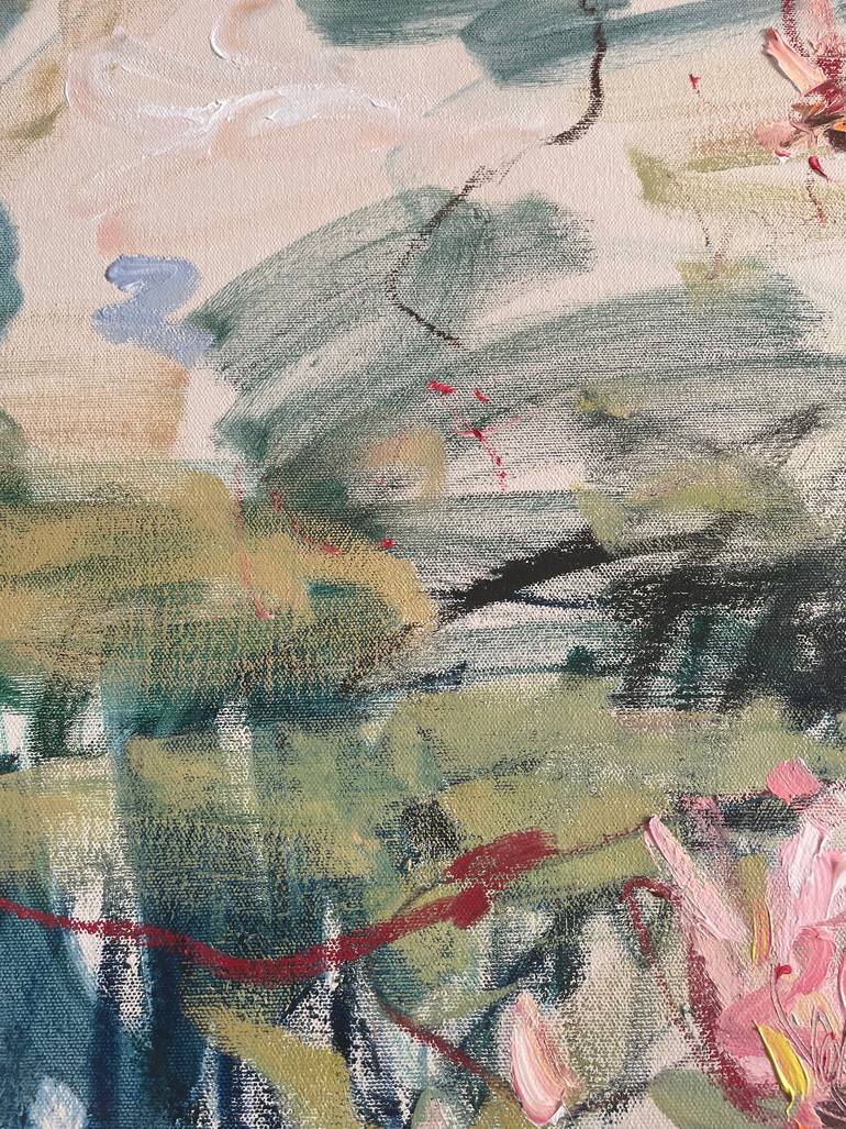 Original Abstract Nature Painting by Lilia Orlova-Holmes