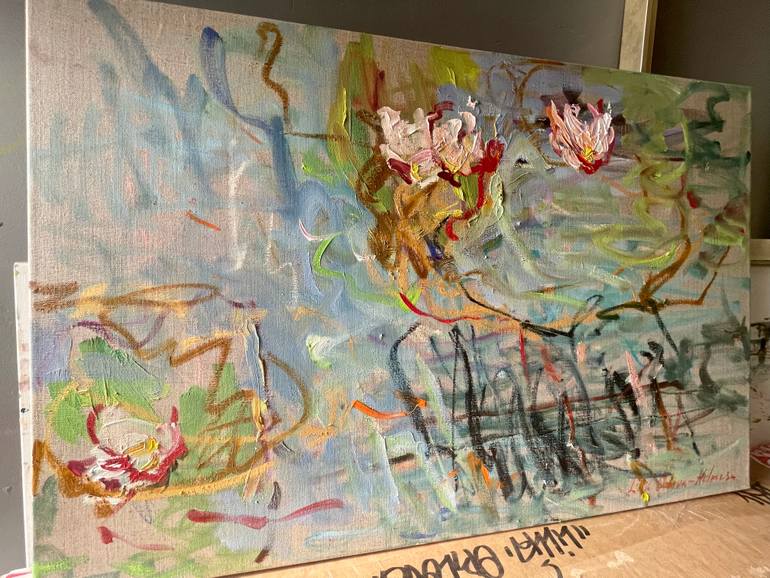 Original Impressionism Nature Painting by Lilia Orlova-Holmes