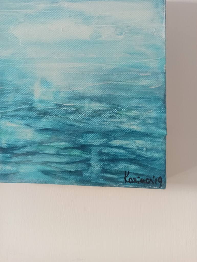 Original Seascape Painting by Karyn Shafique