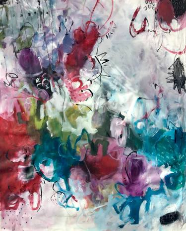 Original Abstract Painting by Annie Rodrigue