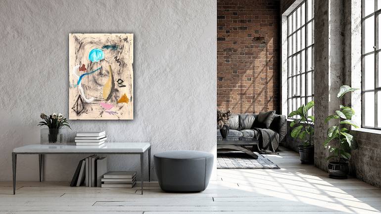 Original Other Abstract Painting by Nathalie Thibault