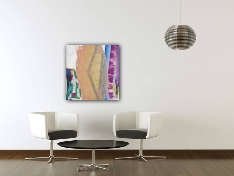 Original contemporary art Abstract Painting by Nathalie Thibault