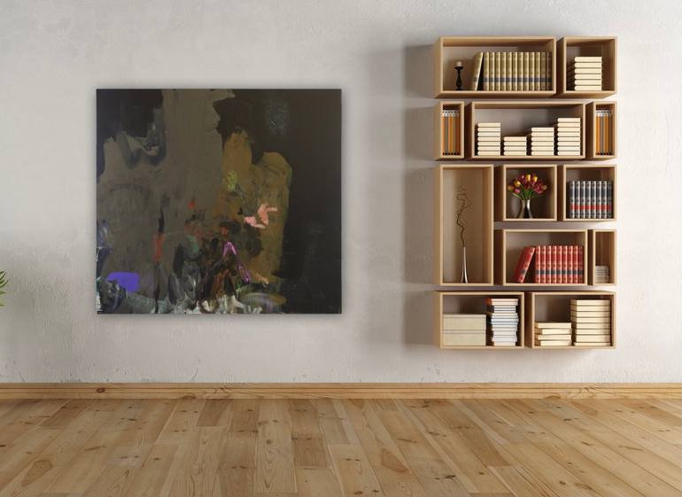 Original Abstract Painting by Nathalie Thibault