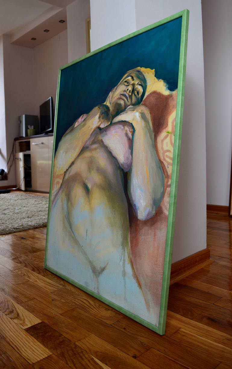 Original Nude Painting by Suzana Dzelatovic