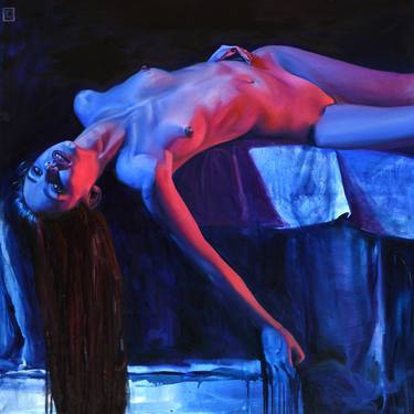 Print of Erotic Paintings by Suzana Dzelatovic