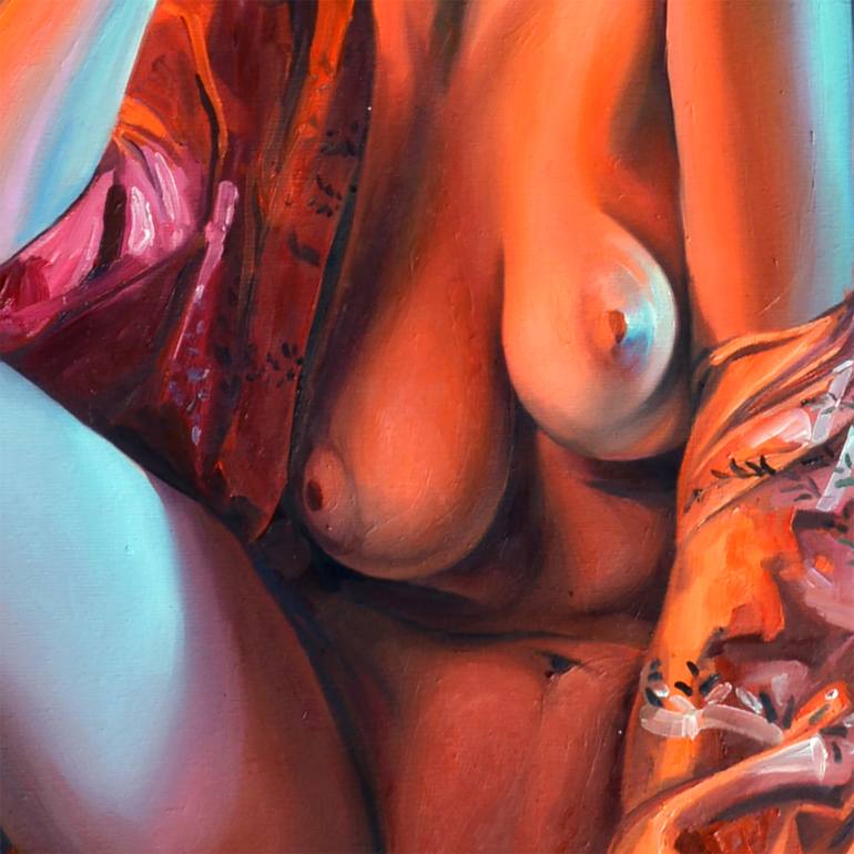 Original Erotic Painting by Suzana Dzelatovic