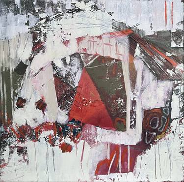 Original Abstract Expressionism Abstract Paintings by Eliane Saheurs