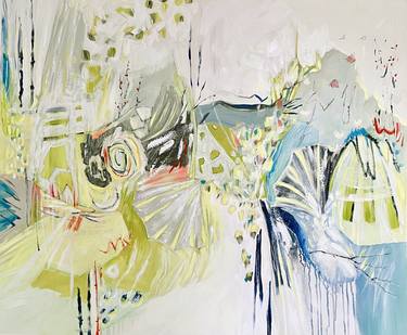 Original Abstract Expressionism Abstract Paintings by Eliane Saheurs