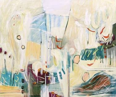 Original Abstract Paintings by Eliane Saheurs