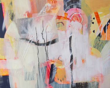 Original Abstract Expressionism Abstract Paintings by Eliane Saheurs