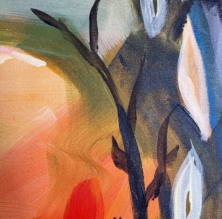 Original Impressionism Landscape Painting by Eliane Saheurs