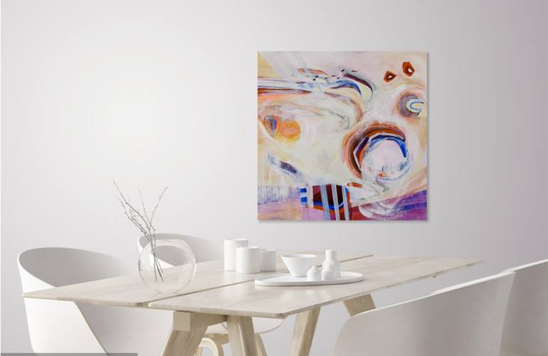 Original Abstract Painting by Eliane Saheurs