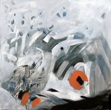 Original Abstract Paintings by Eliane Saheurs