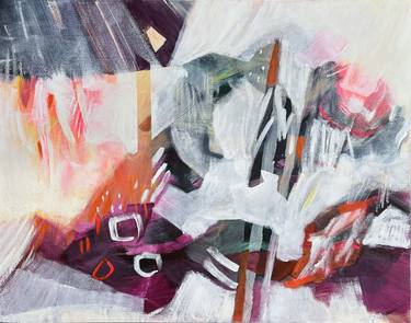 Original Abstract Paintings by Eliane Saheurs