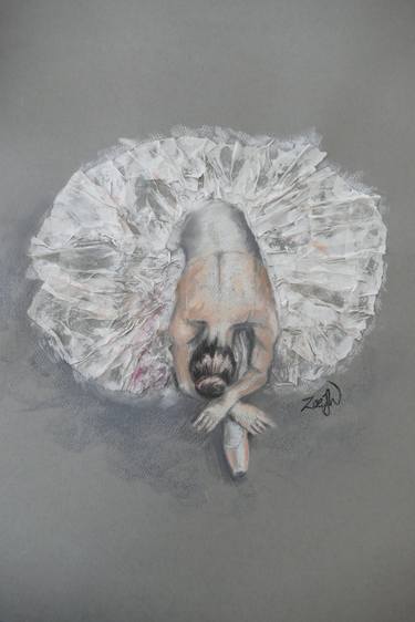 Original Figurative Performing Arts Drawing by Zoe James-Williams