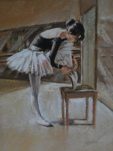 Original Realism Performing Arts Drawings by Zoe James-Williams