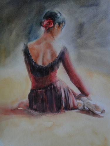 Original Performing Arts Paintings by Zoe James-Williams