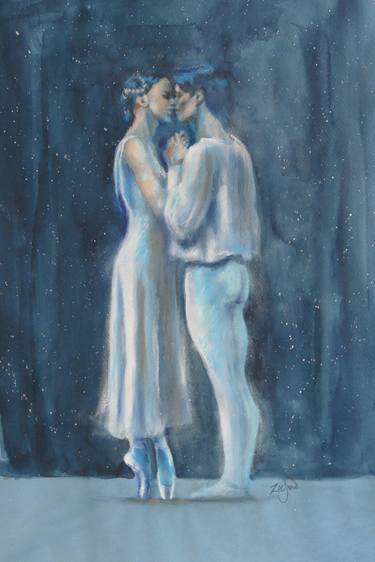 Print of Impressionism Performing Arts Paintings by Zoe James-Williams