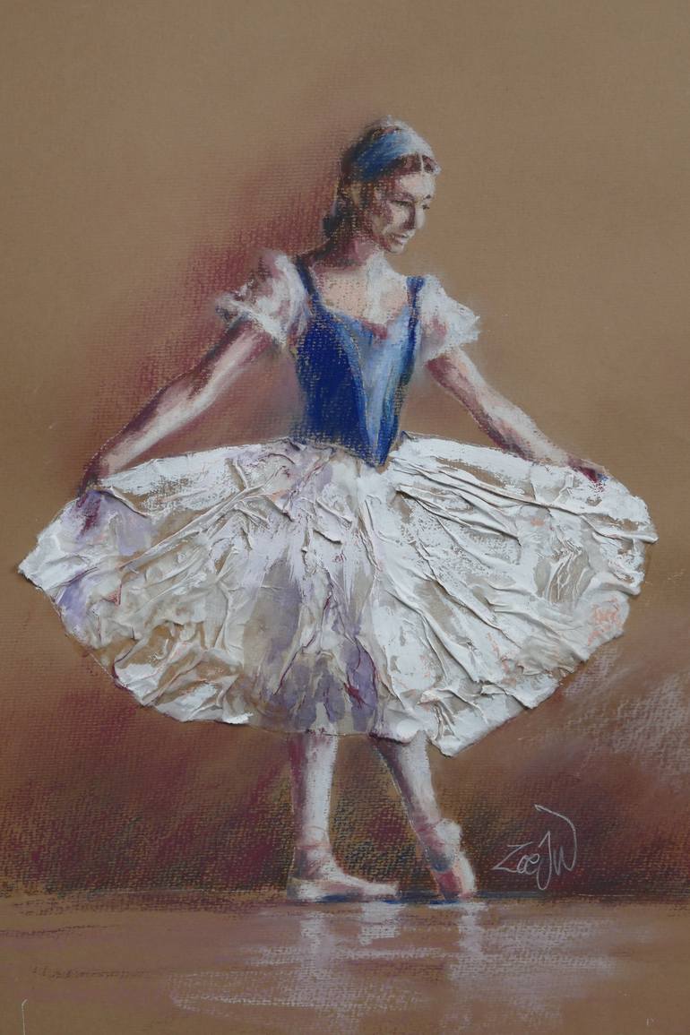 Alina Cojocaru Prima Ballerina Drawing by Zoe Saatchi