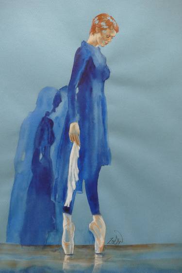 Print of Figurative Performing Arts Paintings by Zoe James-Williams