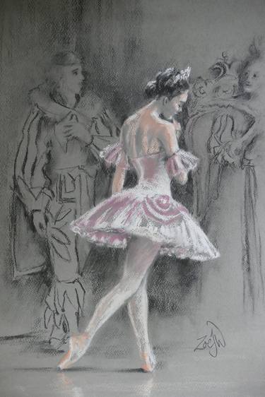 Print of Figurative Performing Arts Drawings by Zoe James-Williams