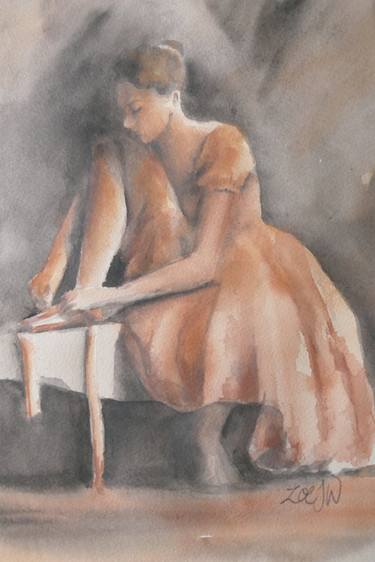 Original Figurative Performing Arts Paintings by Zoe James-Williams