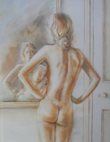 Original Figurative Women Paintings by Zoe James-Williams