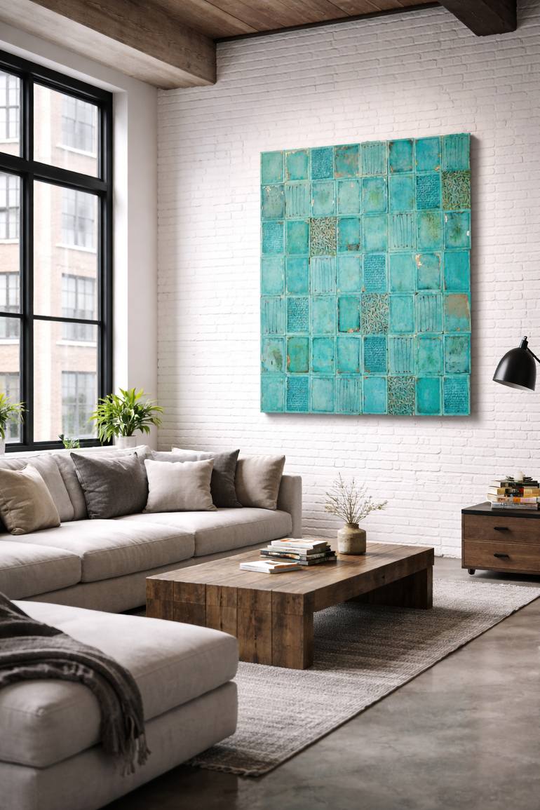 Original Modernism Abstract Painting by Alfonse Pagano