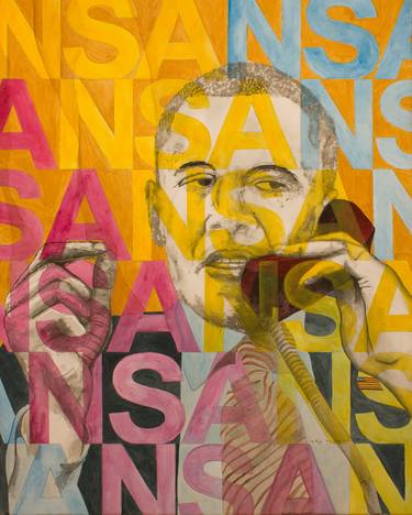 Original Pop Art Politics Paintings by joern hinrichs