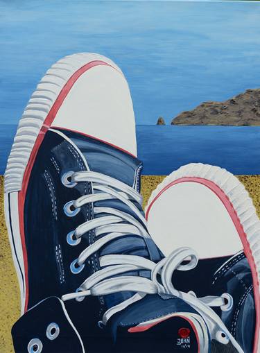 Print of Pop Art Beach Paintings by joern hinrichs