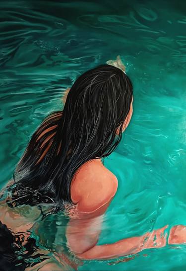 Original Photorealism Portrait Paintings by Maria João Justo