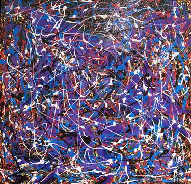 Original Abstract Painting by Irv Suss