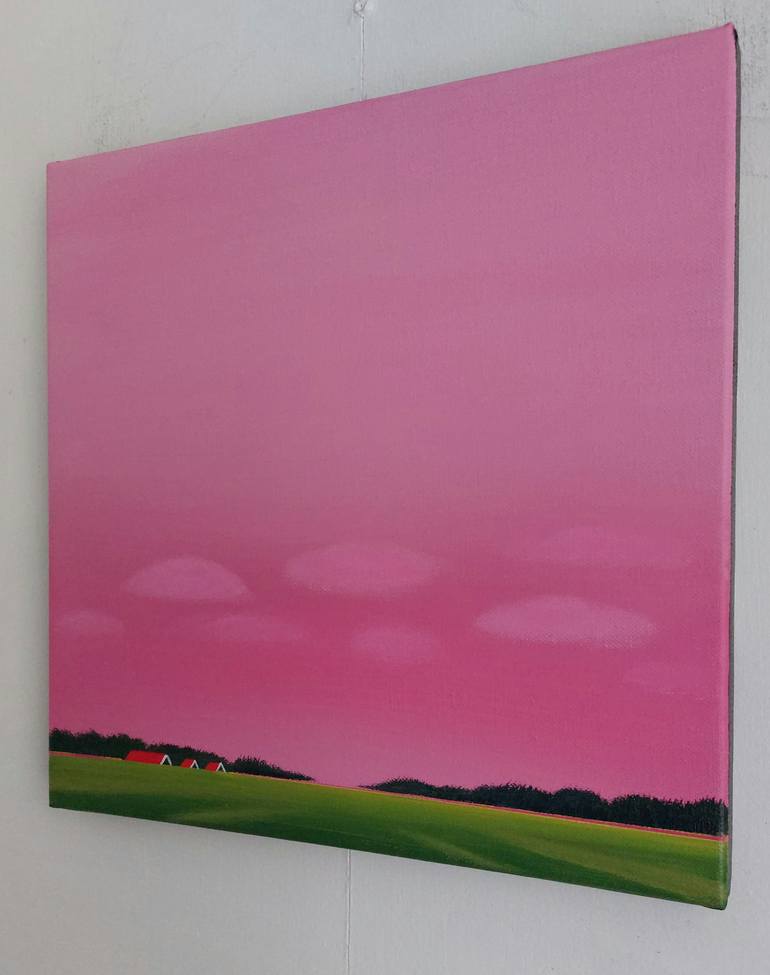 Original Figurative Landscape Painting by Nelly Van Nieuwenhuijzen